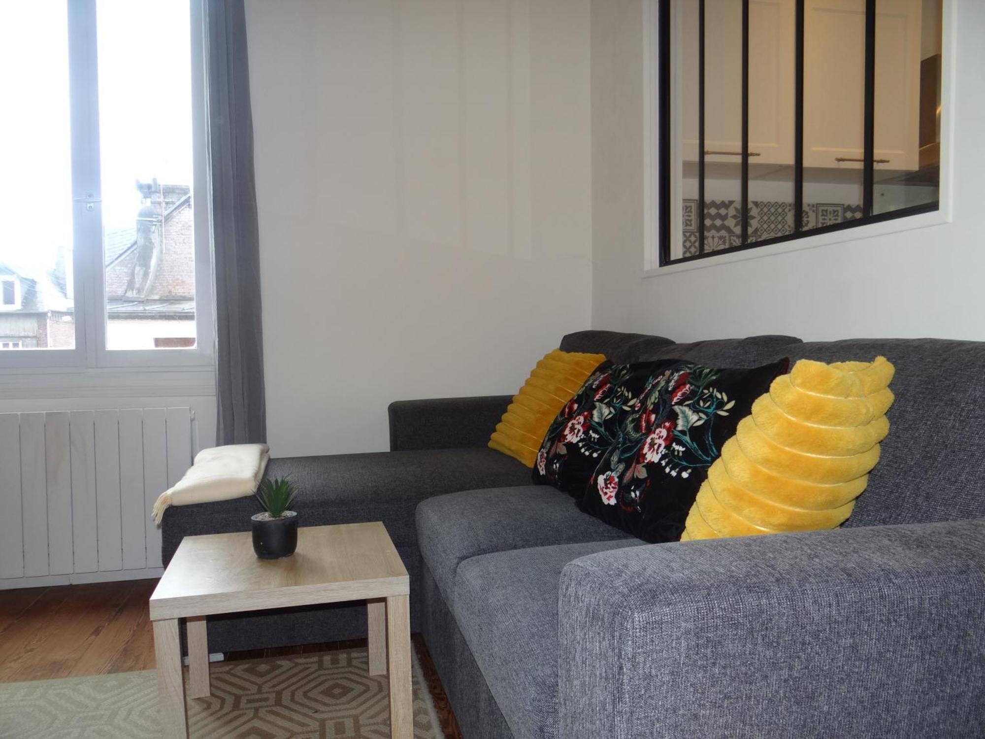 Appartement Lumineux Au Centre De Dieppe, Calme Et Confortable Exterior foto